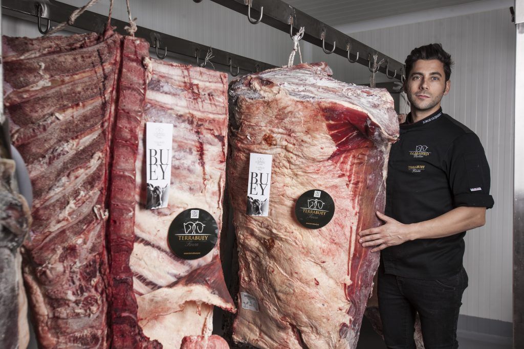 Carne madurándose en Terrabuey
